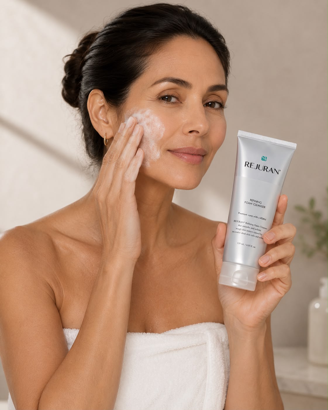 REJURAN – Refining Foam Cleanser 120 ml – Limpiador Facial Espumoso Reparador