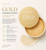 PETITFEE – Gold Hydrogel Eye Patch 60 Parches – Parches Reafirmantes e Hidratantes para Ojos