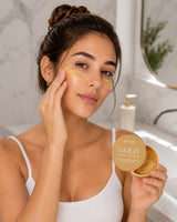 PETITFEE – Gold Hydrogel Eye Patch 60 Parches – Parches Reafirmantes e Hidratantes para Ojos