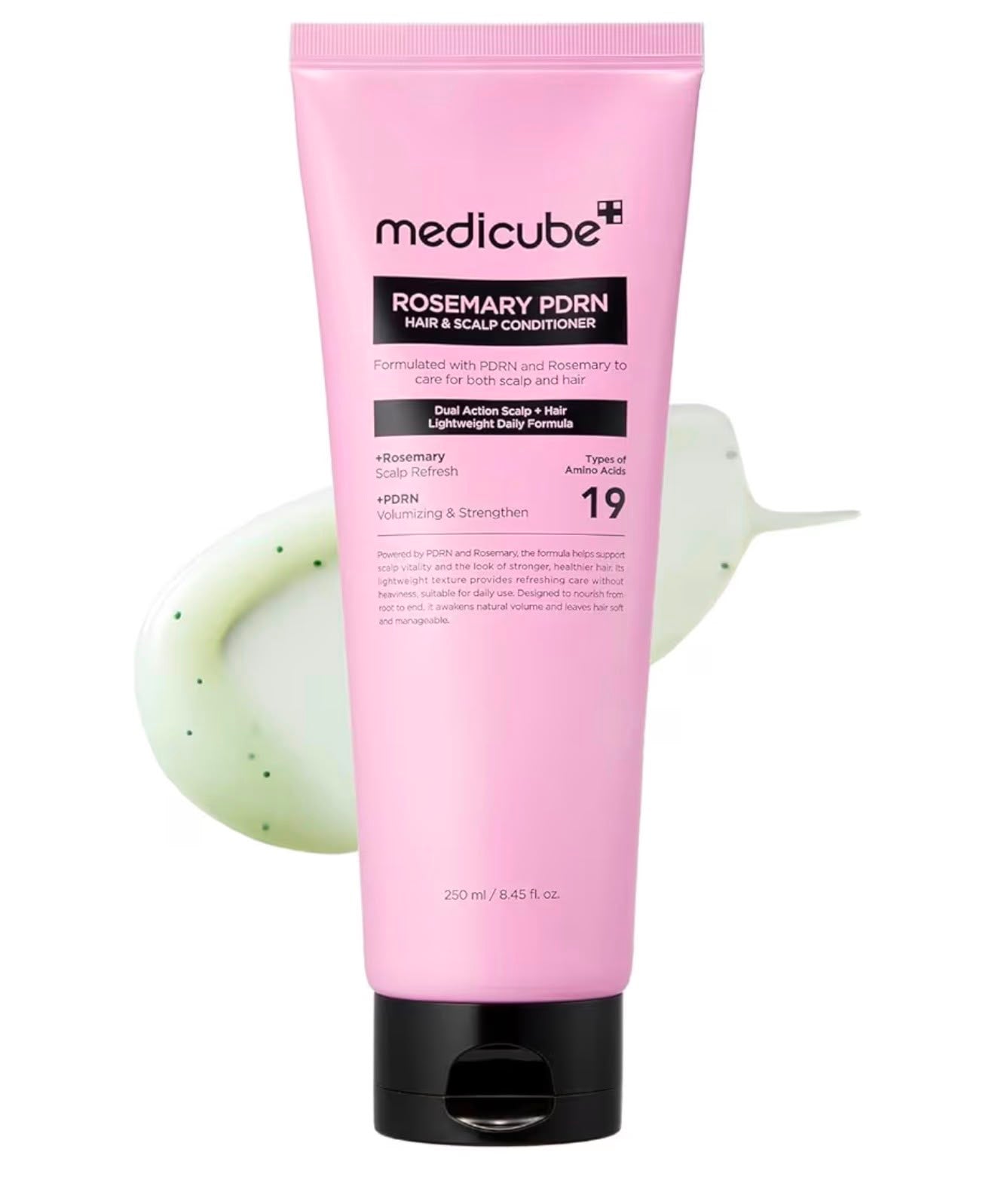 MEDICUBE – Rosemary PDRN Hair & Scalp Conditioner 250 ml – Acondicionador Fortalecedor para Cabello y Cuero Cabelludo