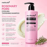 MEDICUBE – Rosemary PDRN Cooling Thickening Shampoo 400 ml – Shampoo Fortalecedor y Engrosador