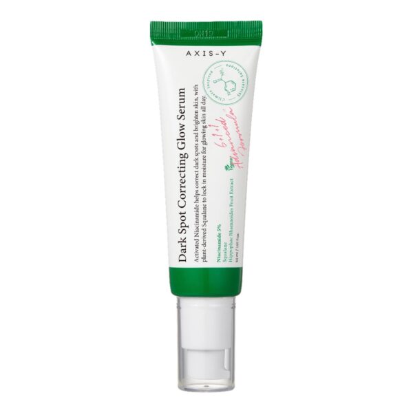 AXIS-Y Suero Niacinamida Corrector de manchas oscuras de 1.7 fl oz-1.69 onzas líquidas, Suero iluminador, Cuidado de la piel coreano, tratamiento de manchas oscuras, hiperpigmentación