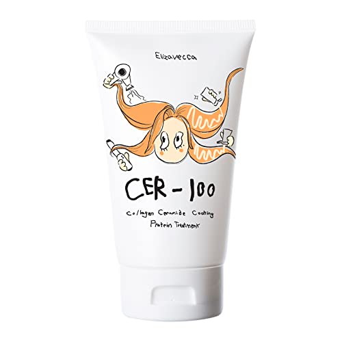 ELIZAVECCA - CER-100 Collagen Ceramide Coating Hair Protein Treatment | 100ml | Tratamiento hidratante y reparador