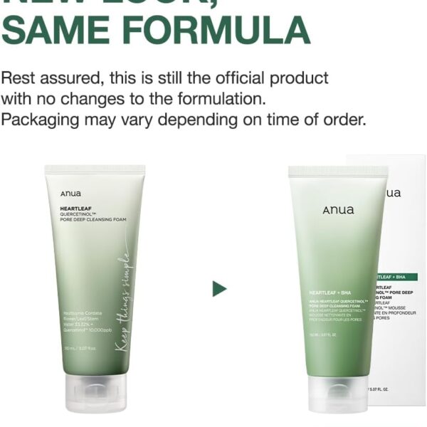 ANUA - Heartleaf Quercetinol Pore Deep Cleansing Foam150 ml