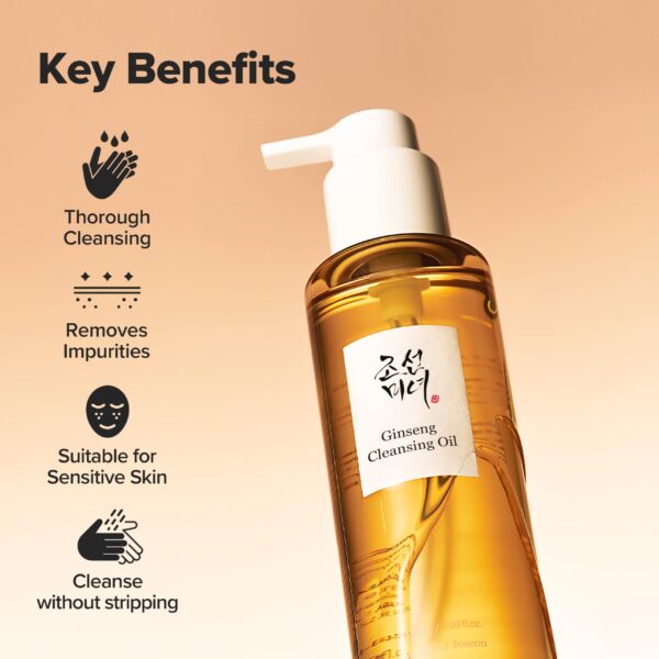 BEAUTY OF JOSEON - Ginseng Cleansing Oil 210 ML | Limpiador Intensivo