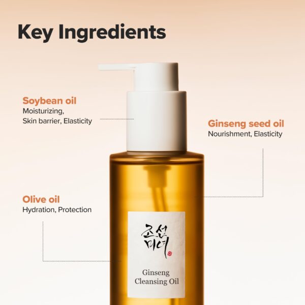 BEAUTY OF JOSEON - Ginseng Cleansing Oil 210 ML | Limpiador Intensivo