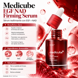 MEDICUBE – EGF NAD+ Firming Serum 30 ml | Sérum Reafirmante con EGF, NAD+ y Colágeno