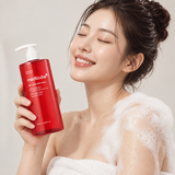 MEDICUBE – Red Acne Body Wash 400 ml | Limpiador Corporal Exfoliante con Niacinamida 5% + AHA BHA PHA