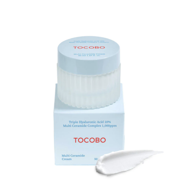 TOCOBO - Multi Ceramide Cream | 50ml | Humectante con multi-ceramidas y ácido hialurónico