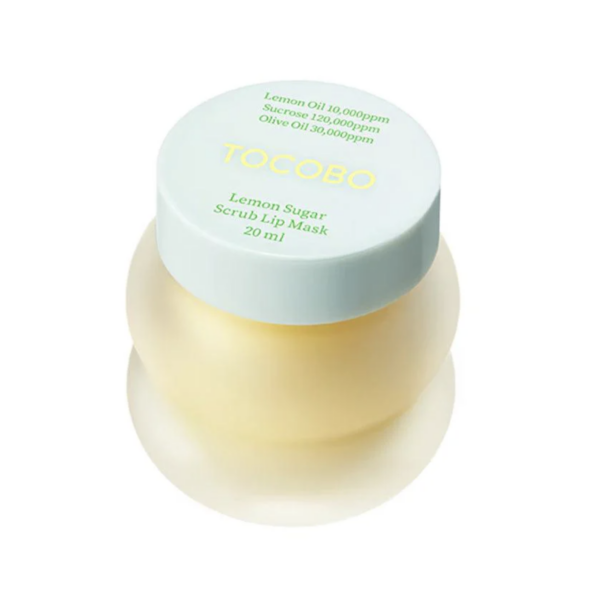 TOCOBO – Lemon Sugar Scrub Lip Mask 20 ml – Mascarilla Exfoliante e Hidratante para Labios