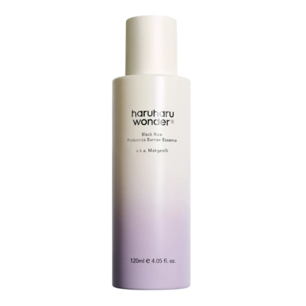 HARUHARU WONDER – Black Rice Probiotics Barrier Essence 120 ml – Esencia Reparadora y Fortalecedora de Barrera