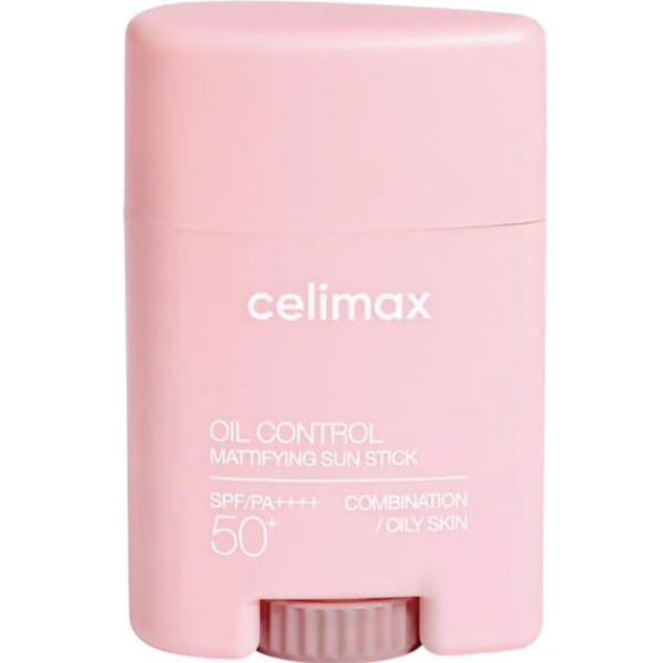 CELIMAX – Oil Control Mattifying Sun Stick SPF50+ PA++++ – Protector Solar Mate en Barra