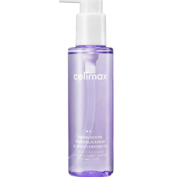 CELIMAX - Derma Nature Fresh Blackhead Jojoba Cleansing Oil 150 ml – Aceite Limpiador para Puntos Negros
