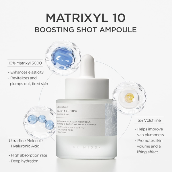 SKIN1004 Madagascar Centella Matrixyl 10 Boosting Shot Ampoule 30ml