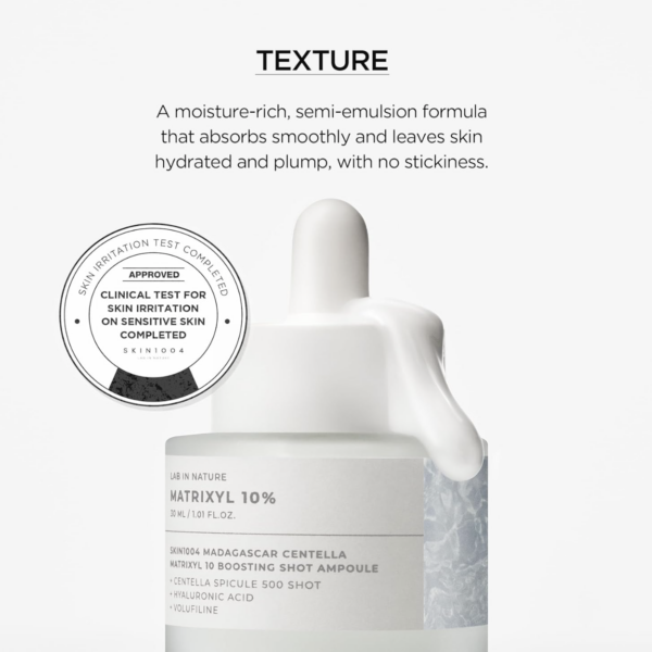 SKIN1004 Madagascar Centella Matrixyl 10 Boosting Shot Ampoule 30ml