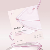 MEDICUBE - PDRN Pink Collagen Gel Mask Set 4 – Mascarillas en Gel Hidratantes y Reafirmantes