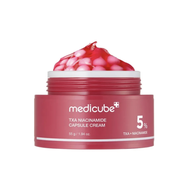 MEDICUBE - TXA Niacinamide Capsule Cream – Crema Iluminadora y Despigmentante con Cápsulas de Niacinamida | 55 g