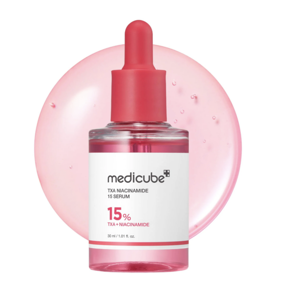 MEDICUBE - TXA Niacinamide 15 Serum – Sérum Despigmentante e Iluminador de Alta Potencia | 30 ML