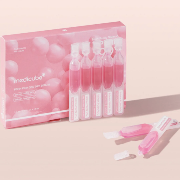 MEDICUBE - PDRN Pink One Day Serum Set | Set de Sérums Regeneradores Monodosis