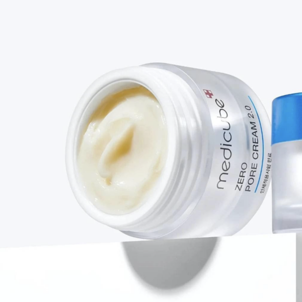 MEDICUBE- Zero Pore Cream 2.0 – Crema Hidratante que Minimiza Poros y Controla Sebo | 50 ml