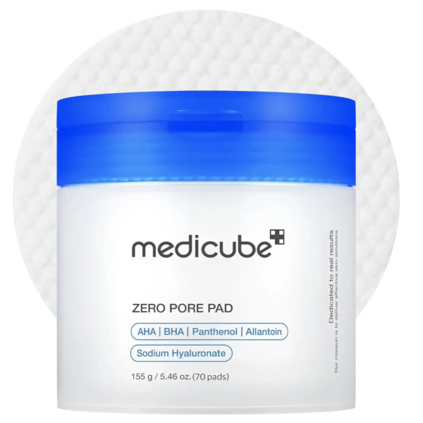 MEDICUBE - Zero Pore Pad 2.0 | Pads Tónicos para Reducir Poros y Controlar el Exceso de Sebo, 70 pzs