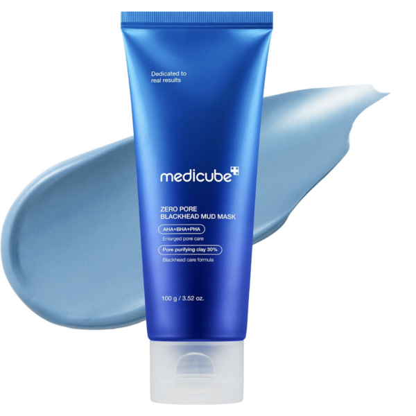 MEDICUBE - Zero Pore Blackhead Mud Mask | Mascarilla de Barro Profesional para Eliminar Puntos Negros