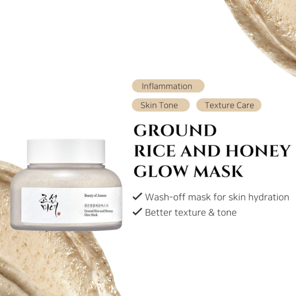 BEAUTY OF JOSEON - Ground Rice And Honey Glow Mask | 150 ML