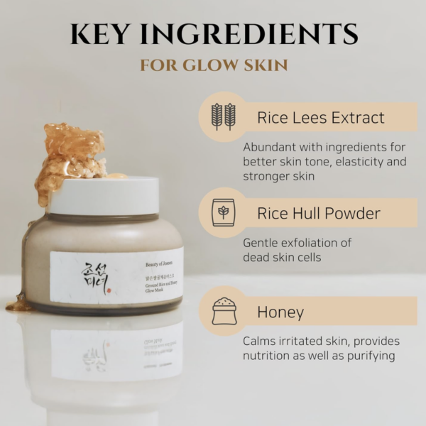 BEAUTY OF JOSEON - Ground Rice And Honey Glow Mask | 150 ML