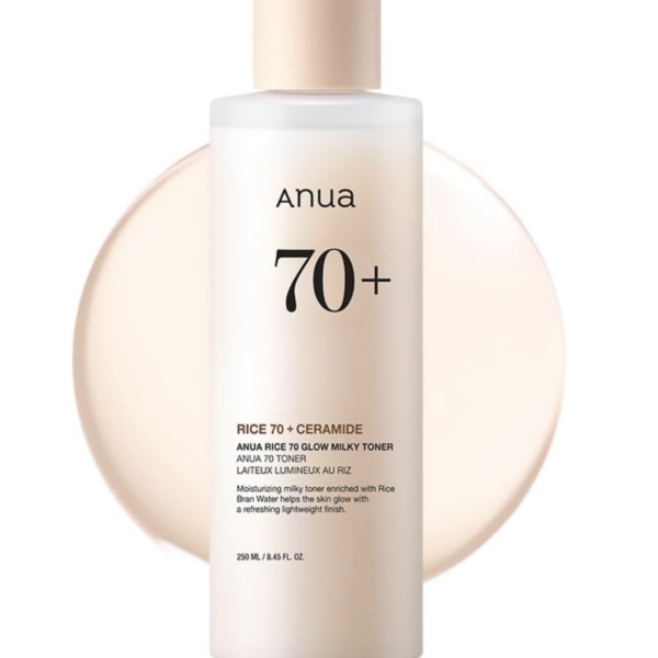 ANUA - Rice 70 + Ceramide Glow milky Toner | 250 ml