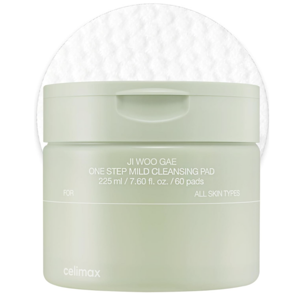 CELIMAX – Ji Woo Gae One Step Mild Cleansing Pad 225 ml (60 Pads) – Pads Limpiadores Suaves