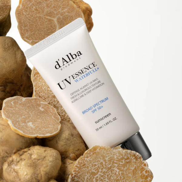 D’ALBA – Waterfull Essence Sun Cream SPF50+ PA++++ 50 ml – Protector Solar Hidratante