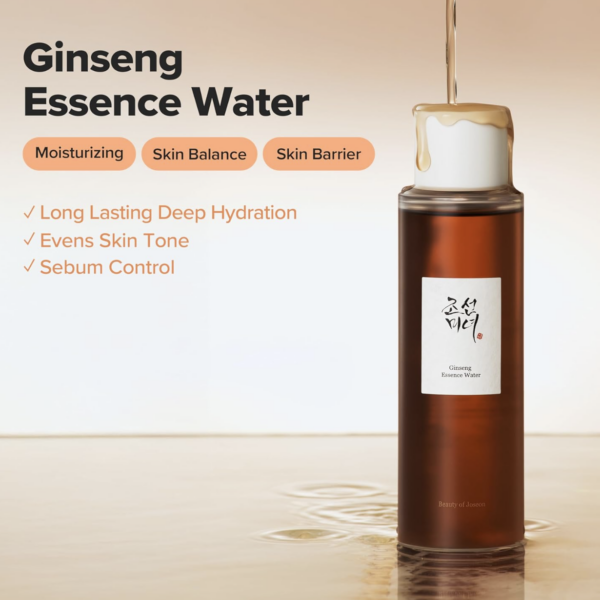 BEAUTY OF JOSEON - Ginseng Essence Water 150 ML | Tonico Para Piel Grasa Y Sensible