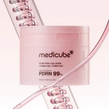 MEDICUBE – PDRN Pink Collagen Toning Gel Pad 120 ml – Pads Hidratantes y Reafirmantes