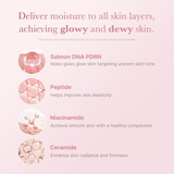 MEDICUBE – PDRN Pink Niacinamide Milky Toner 150 ml – Tónico Hidratante e Iluminador