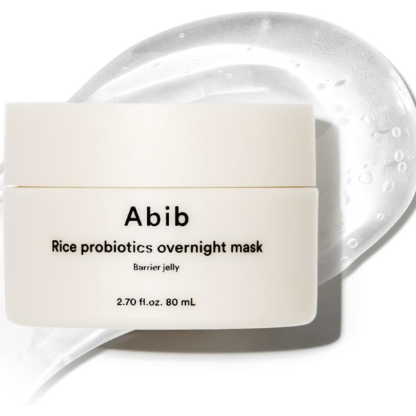 ABIB – Rice Probiotics Overnight Mask Barrier Jelly – Mascarilla Nocturna Hidratante y Reparadora