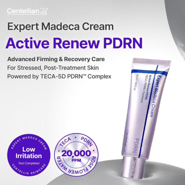 CENTELLIAN 24 – Expert Madeca Cream Active Renew PDRN 50 ml – Crema Reparadora Antiedad