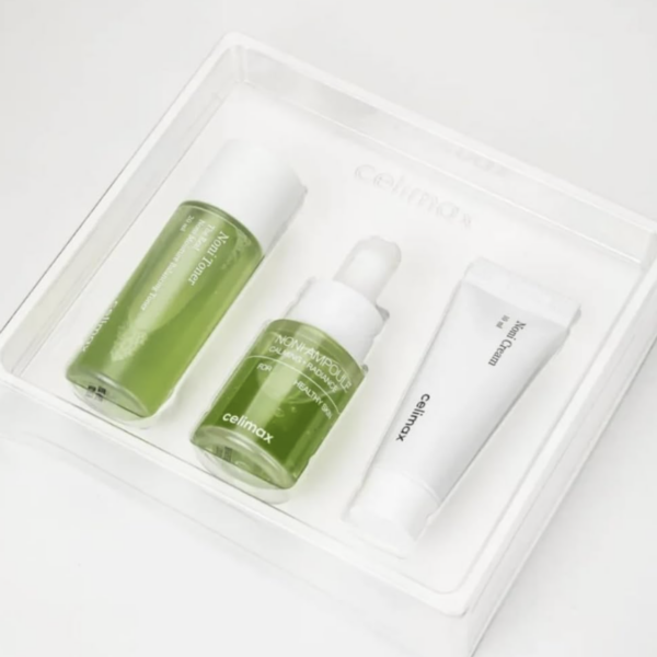 CELIMAX – Noni Starter Kit Calming + Radiance 3 pcs – Kit Calmante e Iluminador