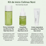 CELIMAX – Noni Starter Kit Calming + Radiance 3 pcs – Kit Calmante e Iluminador