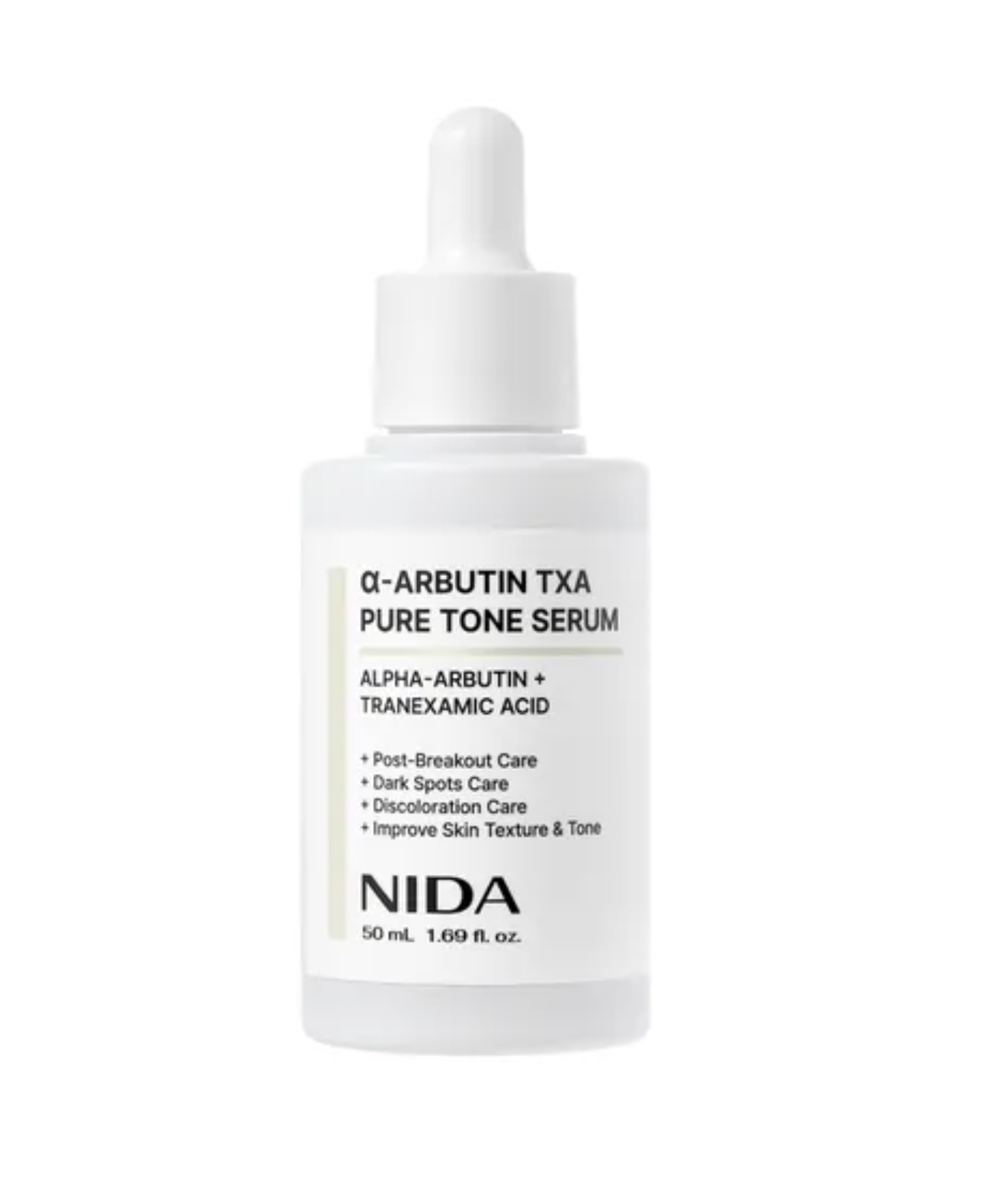 NIDA – Pure Tone Serum Alpha-Arbutin TXA – Sérum Antimanchas e Iluminador