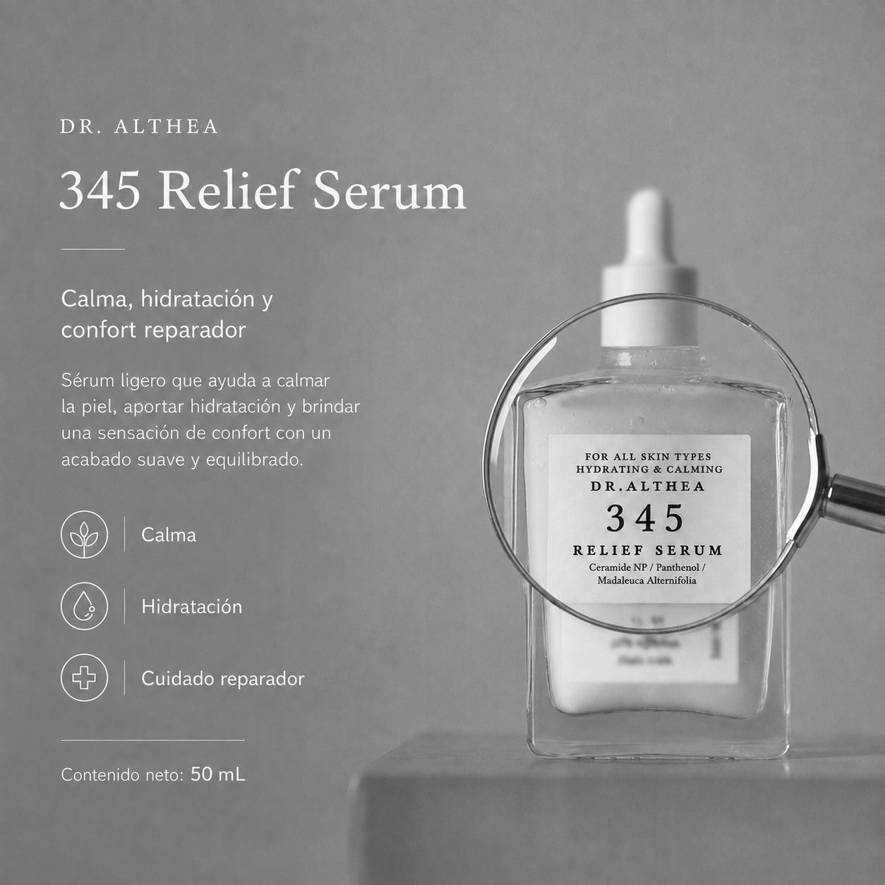 Dr. Althea - 345 Relief Serum – Suero Calmante e Hidratante con Ceramidas y PDRN 30 ml