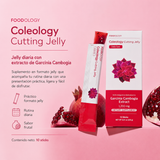 Foodology - Coleology Cutting Jelly – Suplemento en Jelly de Granada con Garcinia Cambogia y Fibra 10 Sticks