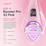 Medicube - AGE-R Booster Pro X2 Pink – Dispositivo Facial 7 en 1 de Doble Potencia para Glass Skin