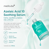 Medicube - Azelaic Acid 10 BB Soothing Serum – Suero Calmante con 10% Ácido Azelaico y Niacinamida 30 ml