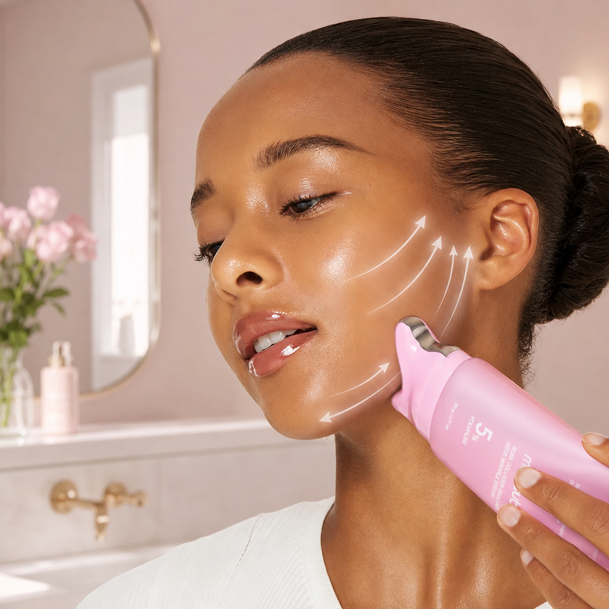 Medicube - PDRN Collagen Gua Sha Neck Wrinkle Cream – Crema Reafirmante para Cuello con PDRN, Colágeno y 5% Volufiline 90 g