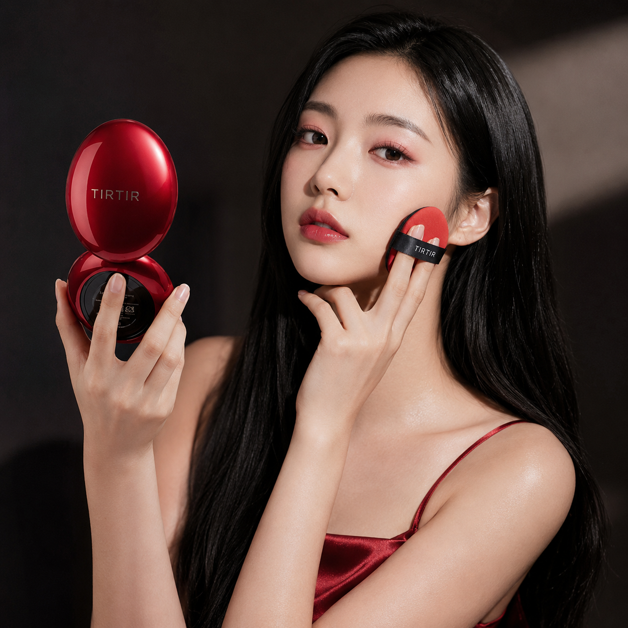 TIRTIR - Mask Fit Red Cushion – Base Cushion Coreana de Alta Cobertura y Larga Duración 18 g