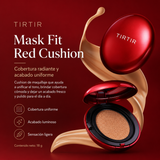 TIRTIR - Mask Fit Red Cushion – Base Cushion Coreana de Alta Cobertura y Larga Duración 18 g