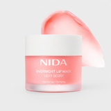 NIDA - Overnight Lip Mask Very Berry | Mascarilla Labial Nocturna Nutritiva y Efecto Plumping 20 g