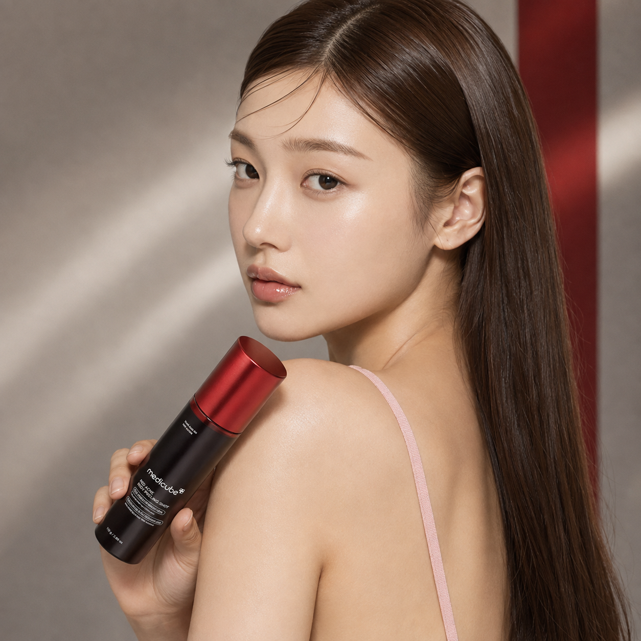 Medicube - Red Acne Body Peeling Shot – Exfoliante Corporal Intensivo con 32% AHA, BHA, PHA y LHA 110 g
