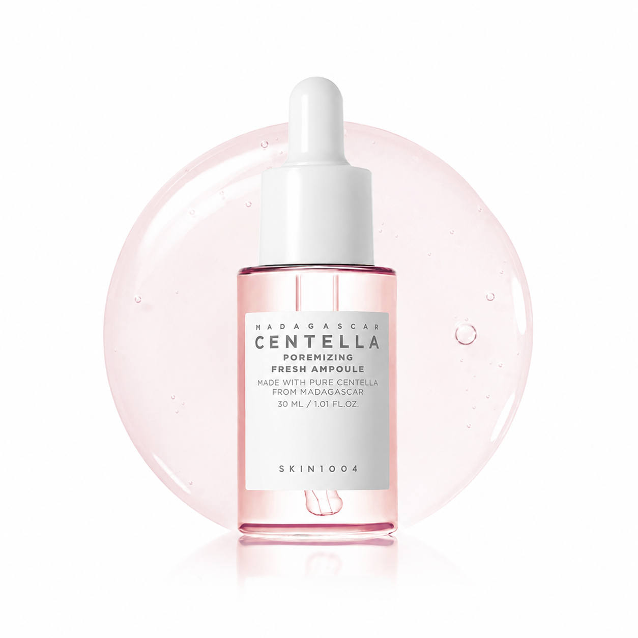 SKIN1004 - Madagascar Centella Poremizing Fresh Ampoule – Ampolla para Poros con Centella, Sal Rosa del Himalaya y 9 Péptidos 30 ml