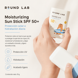 Round Lab - Baby Mild Sun Stick SPF50+ PA++++ | Protector Solar Mineral en Barra para Piel Sensible 21 g